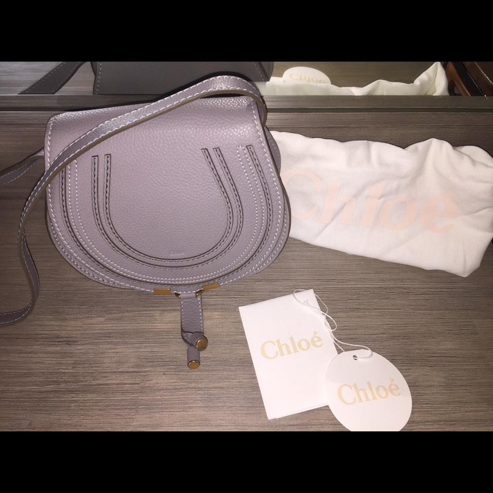 Small Marcie Leather Crossbody Bag